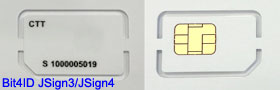 Bit4ID JSign3/JSign4 smartcard sample